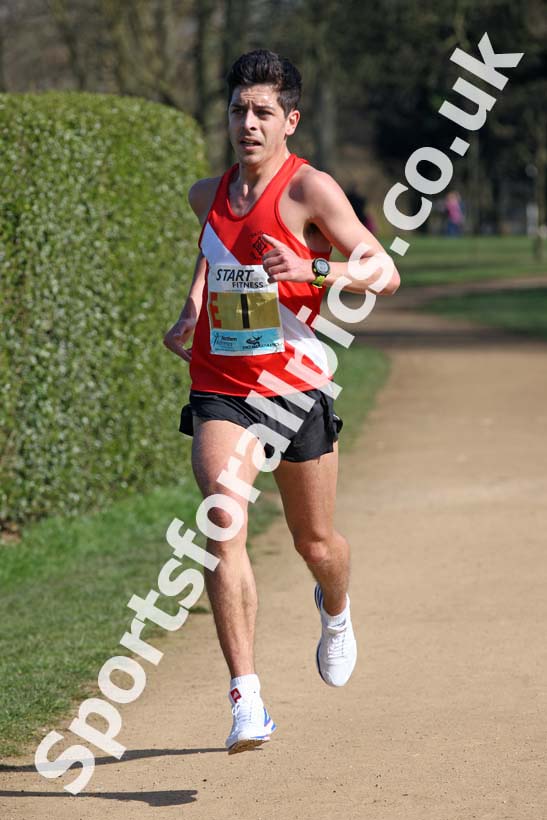 Mens Northern 12 Stage Road Relay, Stanley Park, Blackpool. Photo: David T. Hewitson/Sports for All Pics